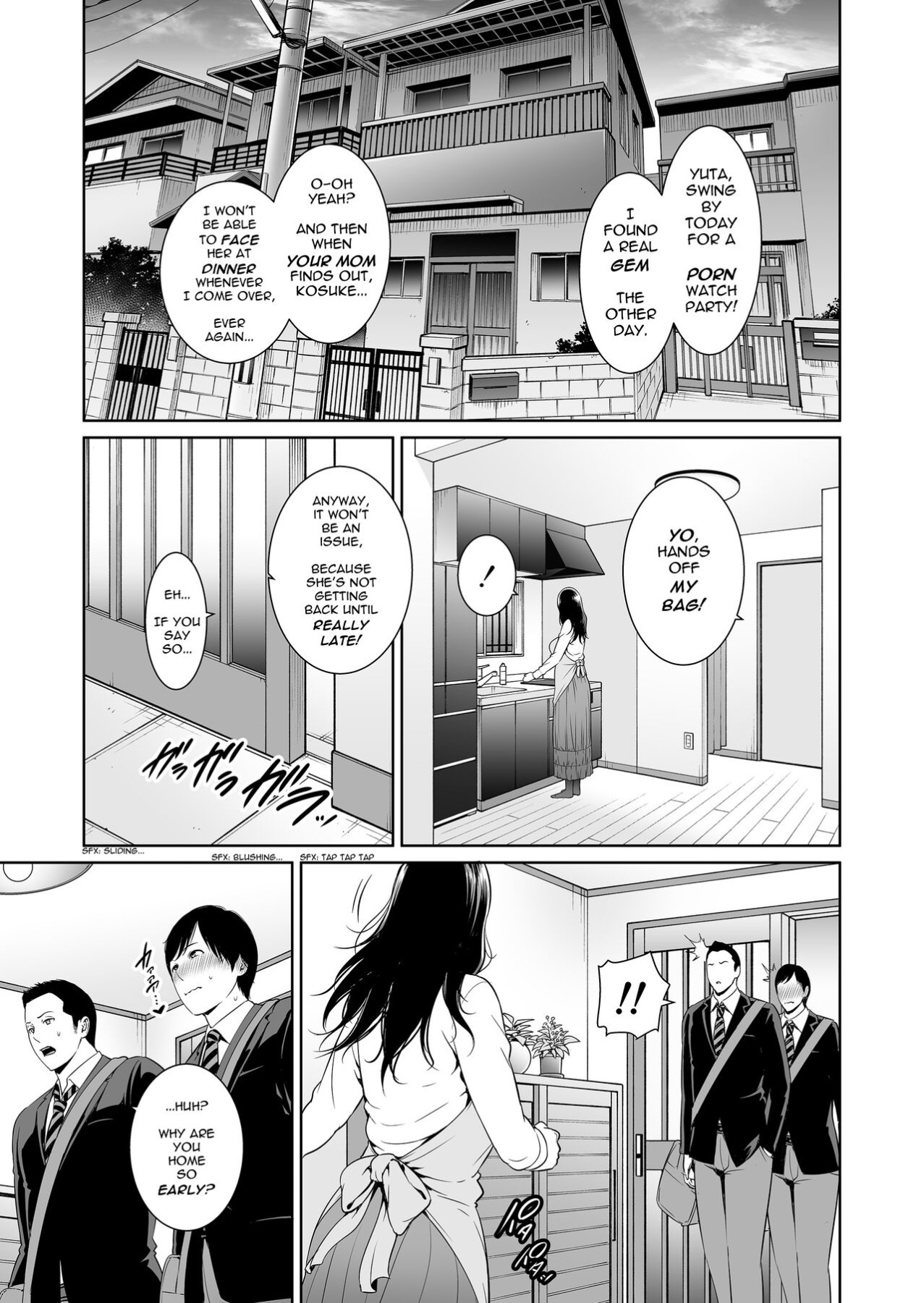 Hentai Manga Comic-My Friend's Mature Mother-Read-2